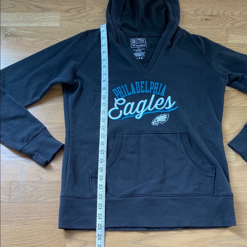 NFL Fanatics M Black Pro Line Philadelphia Eagles Hoodie - Picture 5 of 8